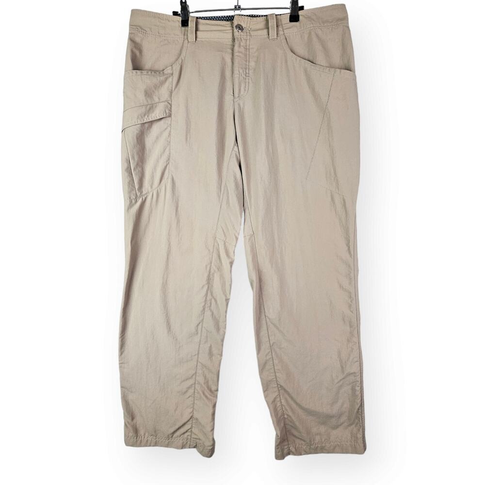 Mountain Hardwear 36x30 Convertible Cargo Utility PantsTan Hiking Outdoor Pocket
